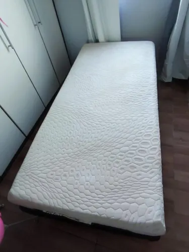 Colchão Ortobom Pró-Saúde Visco + Base Elétrica Articulada