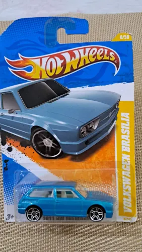 Miniatura Hotwheels Brasília (Lacrada) 1/64