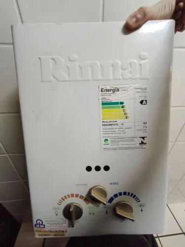 Aquecedor de Água a Gás Rinnai - Até 12x sem juros
