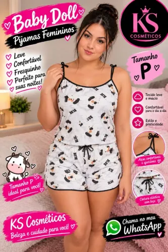 Pijama baby doll