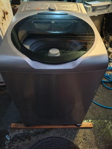 Máquina de lavar roupas Brastemp 11kg inox