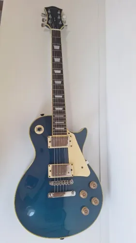 Guitarra Memphis MLP100 Les Paul Azul