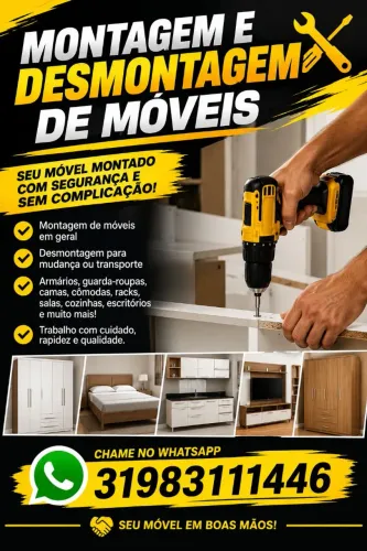 Montagem e desmontagem de móveis 