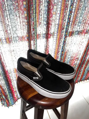 tênis vans slip on plataforma 36/37