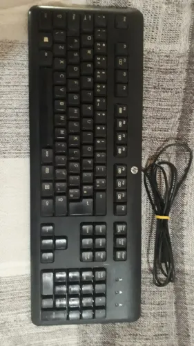 Teclado Ergonômico HP KU-1156 em perfeito estado