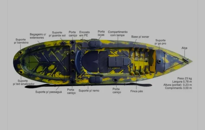Caiaque Robalo Standard Caiaker