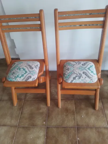 Cadeiras dobráveis 