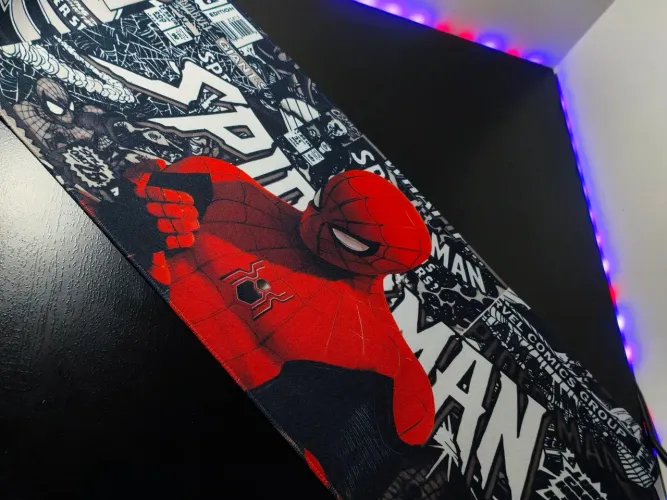 Mouse Pad Homem Aranha 30x80 Novinho