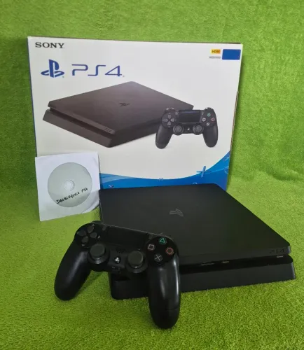PS4 SLIM 500g - DESBLOQUEADO