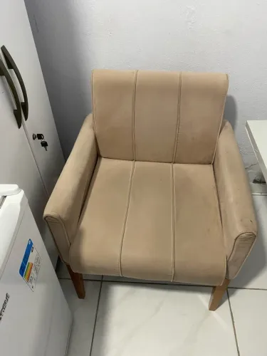 Cadeira estofada 