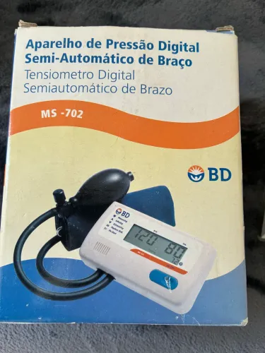 Aparelho de Pressão Digital BD MS-702 Semi-Automático de Braço