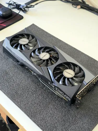 Gigabyte RTX 3060 TI Gaming OC 8GB na caixa