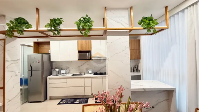 Apartamento Mobiliado e Decorado 2 Quartos - Parque Cascavel