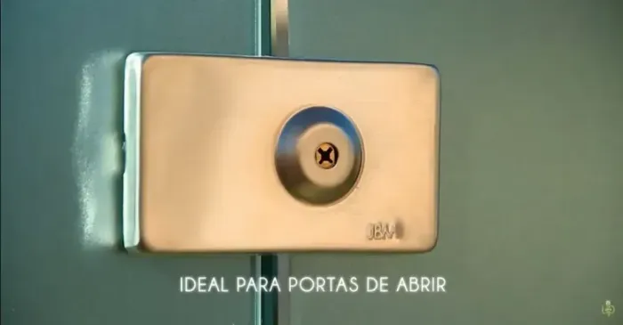 Fachadura JBM tetra chave portas de vidro