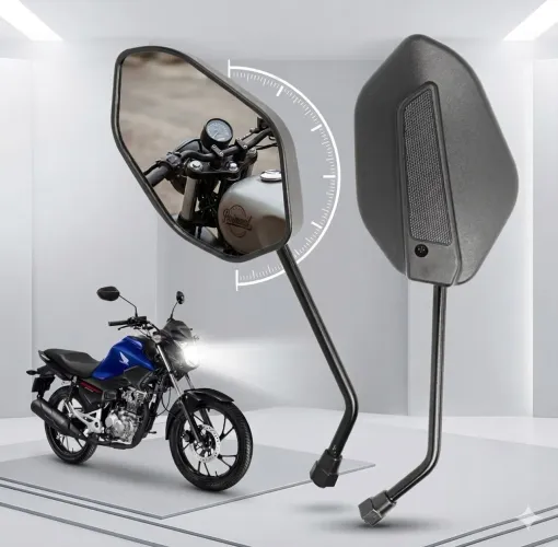Par retrovisor moto cg Titan fan start 125 150