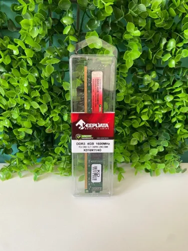 Memória RAM, DDR3, 4GB, 1600MHz, Desktop - KEEPDATA