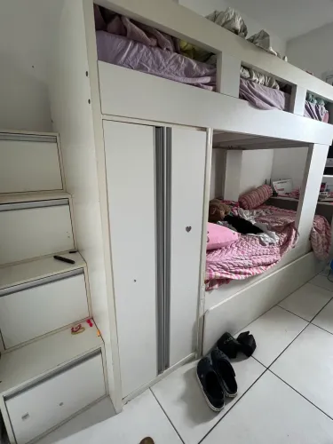 Cama Tri Beliche em mdf Reforçada