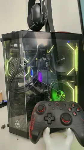 PC GAMER AQUARIO COMPLETO OU SEM PLACA DE VIDEO. (GABINETE)