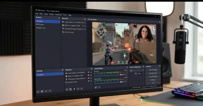 CONFIGURO SEU OBS STUDIO PARA GRAVAÇÃO OU LIVE