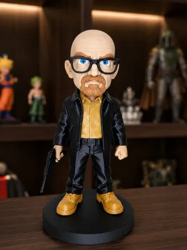 Boneco Heisenberg Breaking Bad Colecionável 23,2 cm Altura