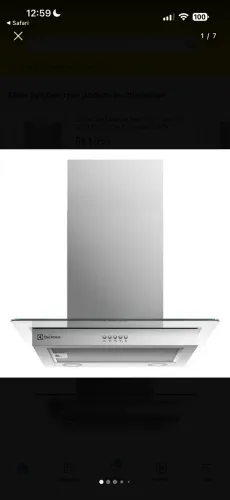 Coifa de parede Electrolux NOVO LACRADO 