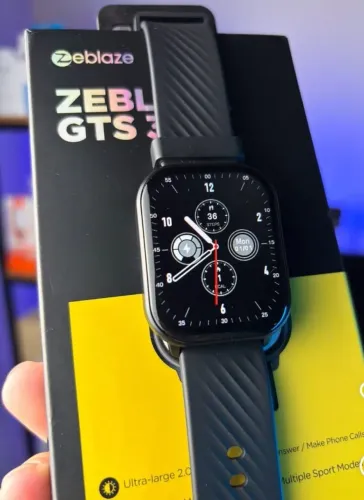 Smartwatch Zeblaze GTS 3 Tela Hd 2.03 Pol Chamadas Bluetooth