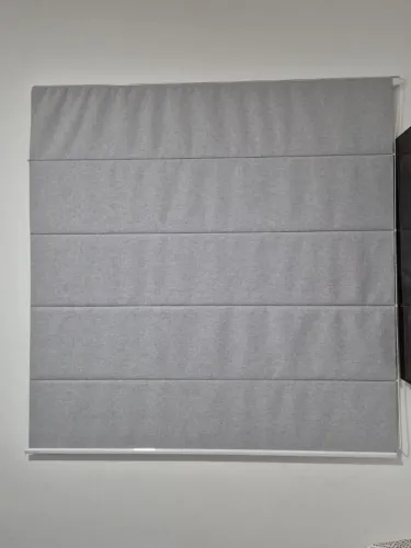Persiana Cortina Romana Linho Blackout 1,40 L X 1,40 A