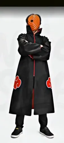 Fantasia Akatsuki com máscara 