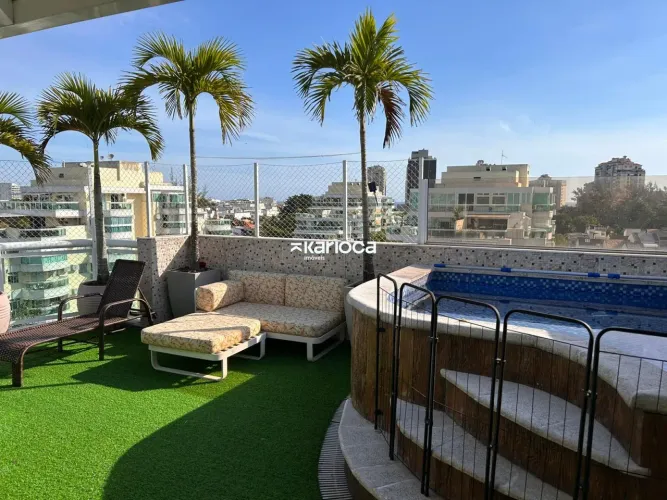 Cobertura para venda com 190m² Paradiso - Barra km 01 - R$ 2900.000,00