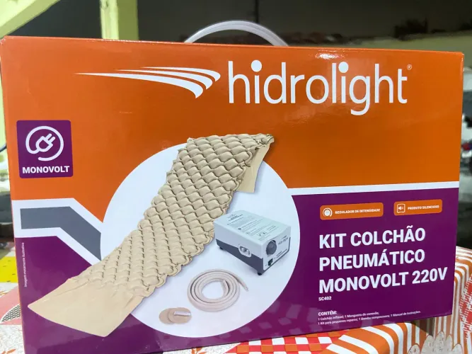 Kit Colchão pneumático monovolt 220v