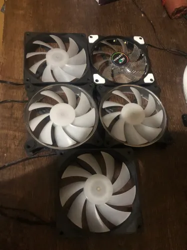FANS RGB POR APENAS 20 reais cada