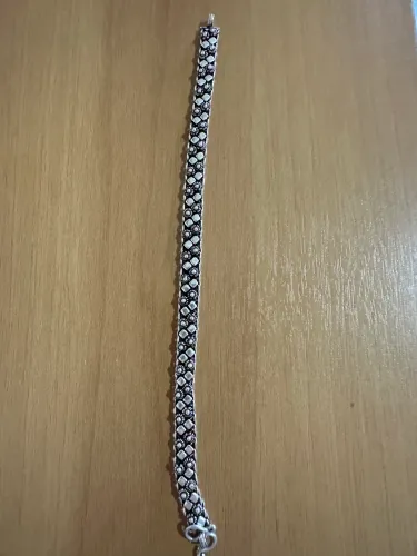 Pulseira prata de bali