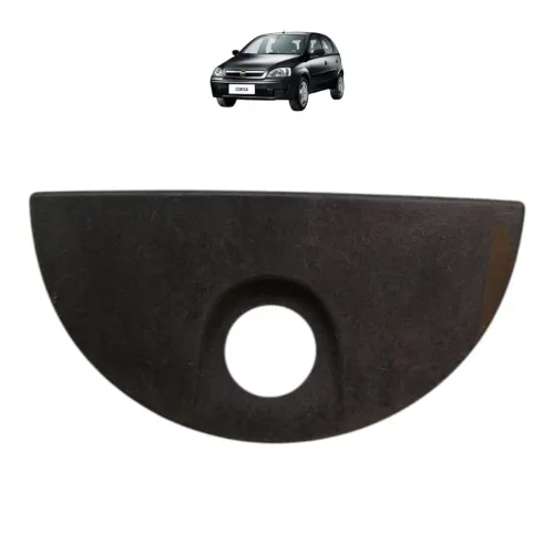 Moldura Maçaneta Tampa Traseira Gm Corsa Hatch 2003 2004 05 Preto Traseira