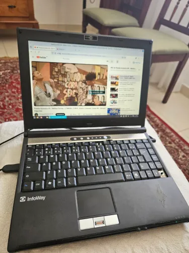 Notebook Itautec 2gb troco por celular