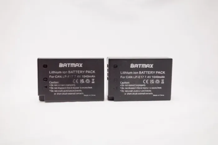Bateria para câmera fotográfica Canon LpE17 Batmax