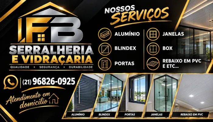 Serviços de Vidraçaria