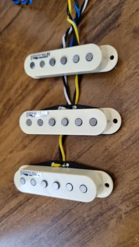 Set De Captadores Single Coil Wilkinson Guitarra Alnico 5