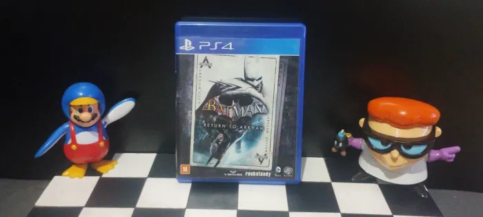 Batman colection arkan ps4 2 jogos