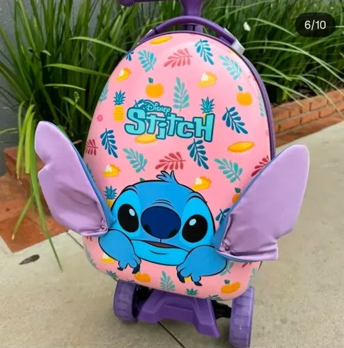 Mochila Escolar | Mala e Patinete 3 em 1