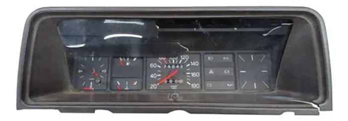 Painel Instrumentos Gol Saveiro Parati Voyage 1985 Detalhe Preto