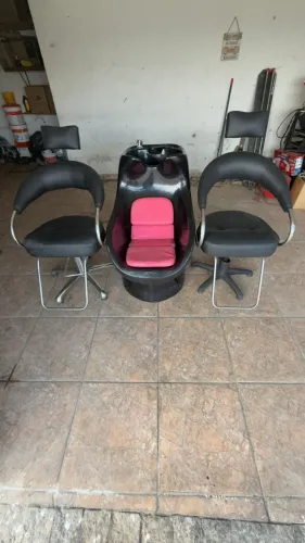 VENDO 2 CADEIRAS DE SALÃO + 1 LAVATÓRIO