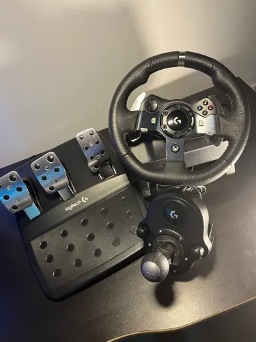 Volante G920 + Com Câmbio