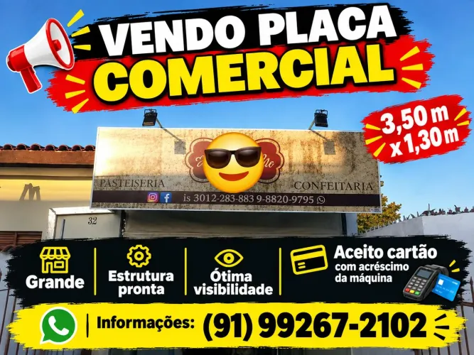 Placa comercial 