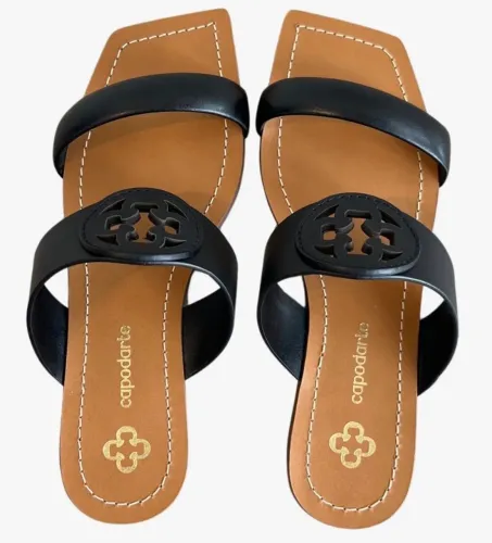 Desapego Rasteira Capodarte de Couro