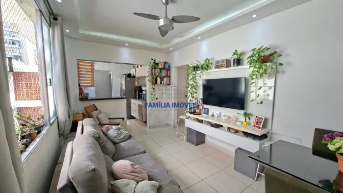 Apartamento a venda 2 quartos vaga Boqueirão Santos/SP
