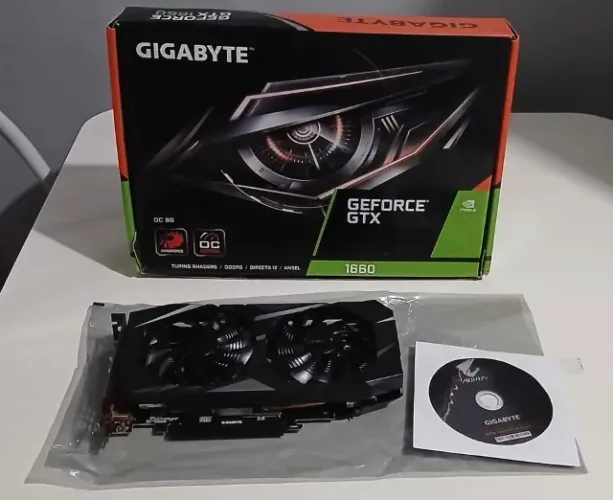 Placa de vídeo GTX 1660 de 6GB