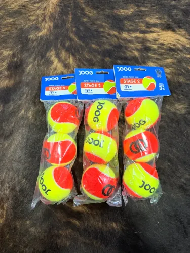 Kit 9 Bolas Beach Tennis Stage 2 ITF Aprovada Treino Alta Durabilidade