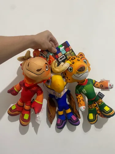 3 MASCOTES DA COPA 2026