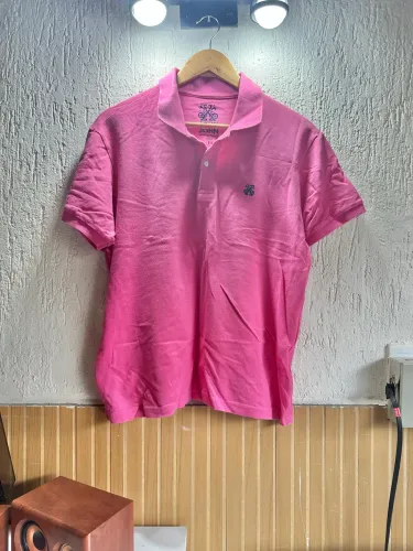 Camisa Polo John John Original Rosa G