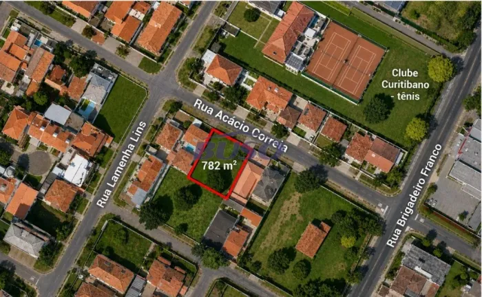 Terreno para locação ou venda no Parolin - próximo ao Curitibano Tênis